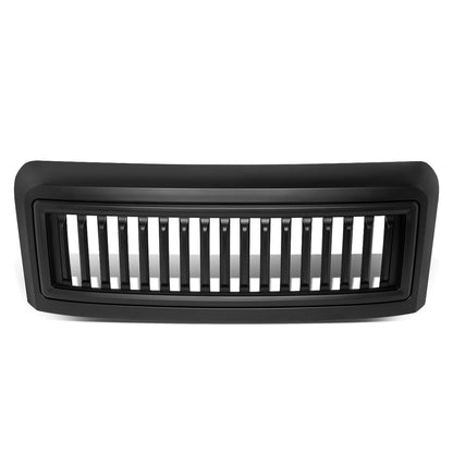 PARRILLA GRILLE - 08-10 FORD F-250, F-350, F-450, F-550 - VERTICAL FENCE STYLE - MATTE BLACK