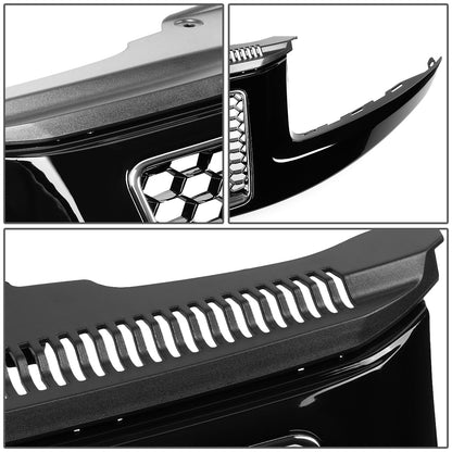 PARRILLA GRILLE - 14-16 JEEP GRAND CHEROKEE - HONEYCOMB MESH - BLACK