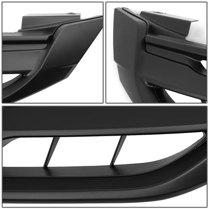 PARRILLA GRILLE - 13-15 HONDA ACCORD 4-DR - MATTE BLACK
