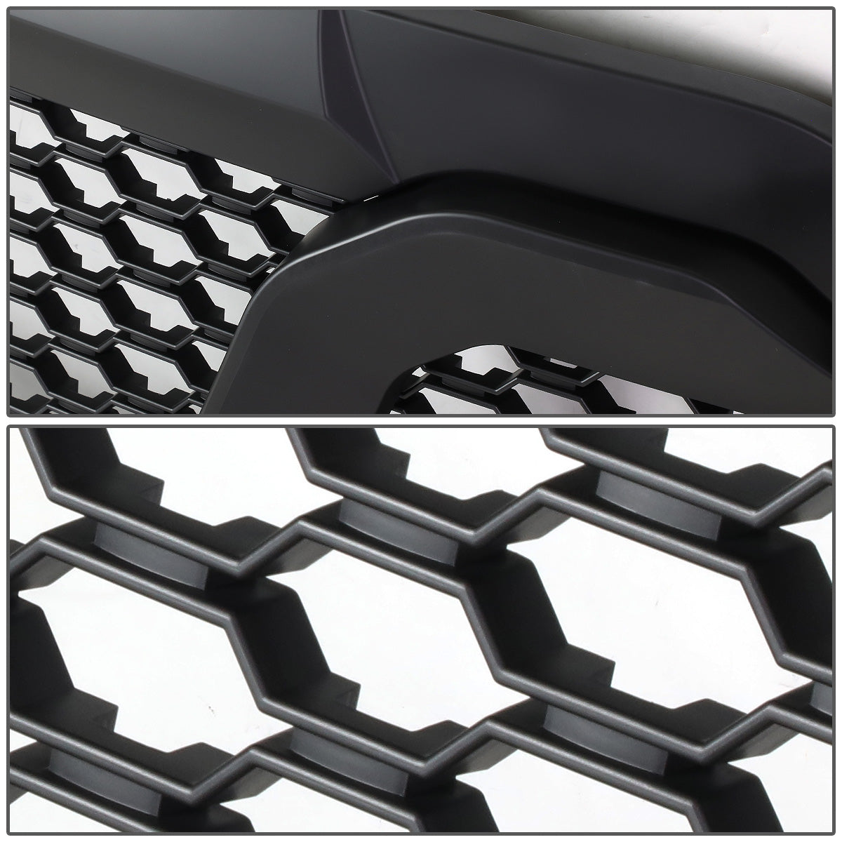 PARRILLA GRILLE GUARD - 13-17 DODGE RAM 1500 - UNPAINTED - BLACK