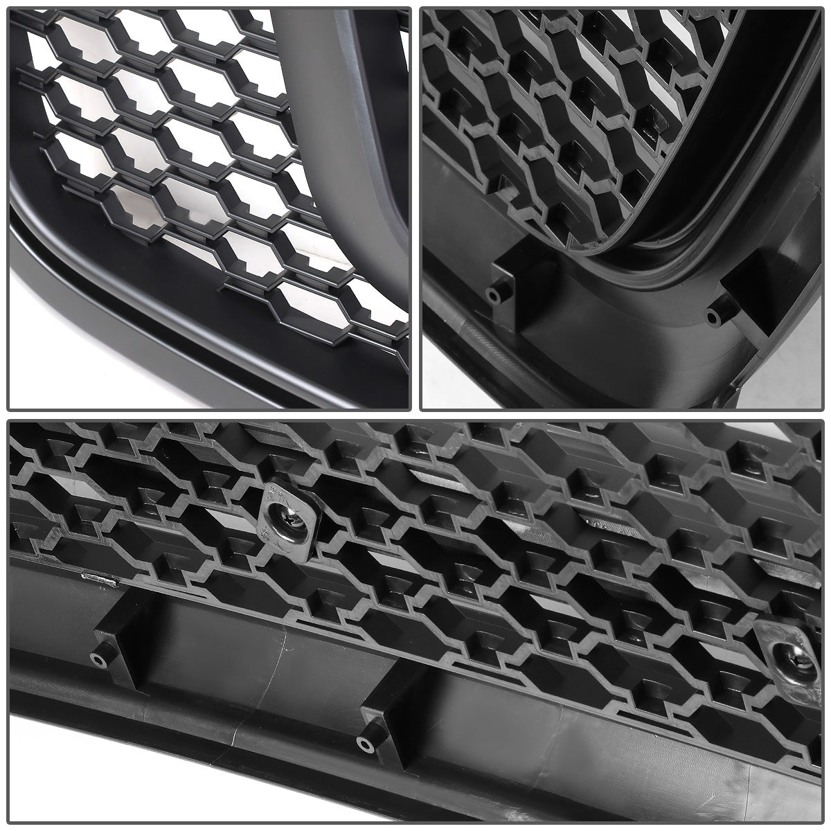 PARRILLA GRILLE GUARD - 13-17 DODGE RAM 1500 - UNPAINTED - BLACK