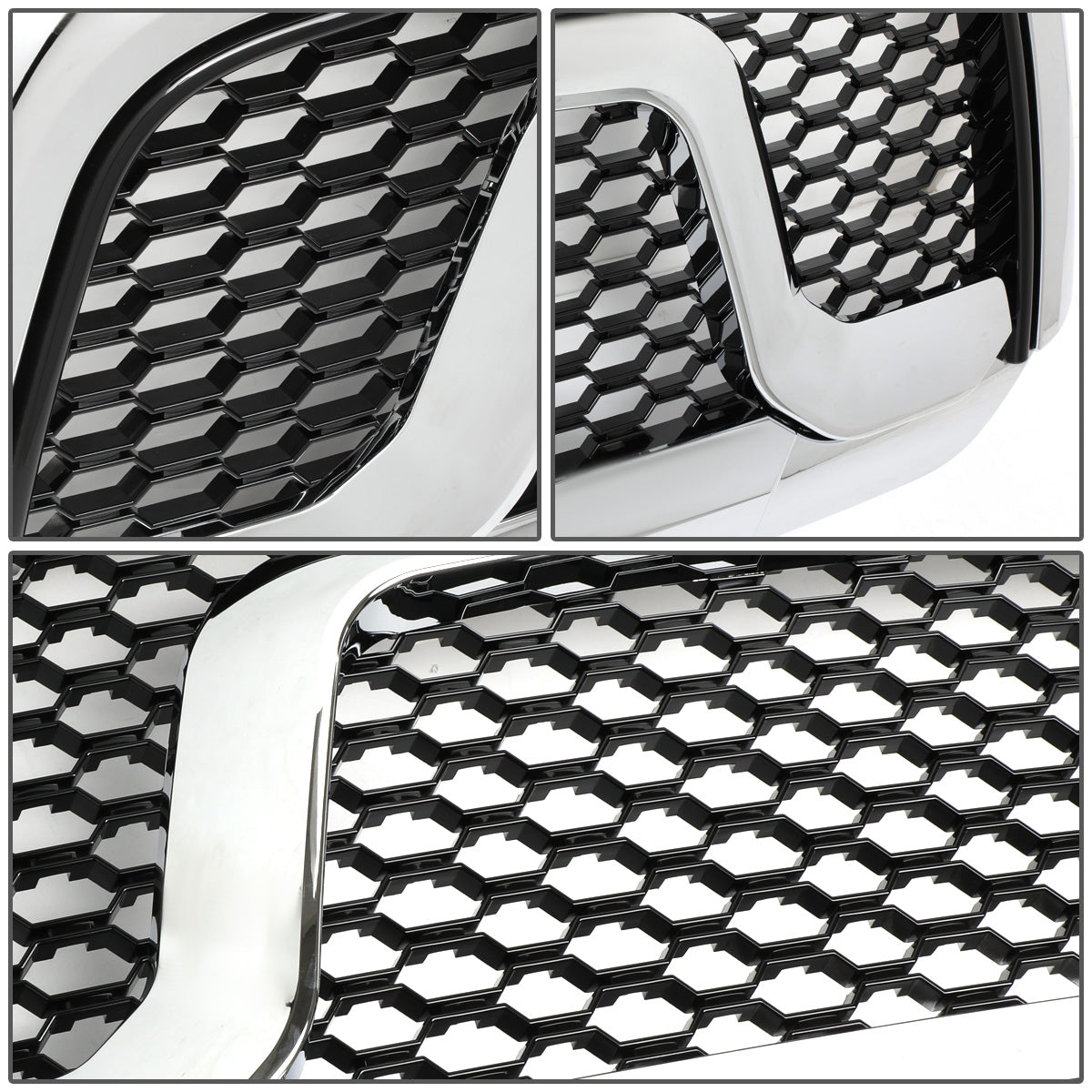 PARRILLA GRILLE GUARD - 13-17 DODGE RAM 1500 - UNPAINTED - CHROME
