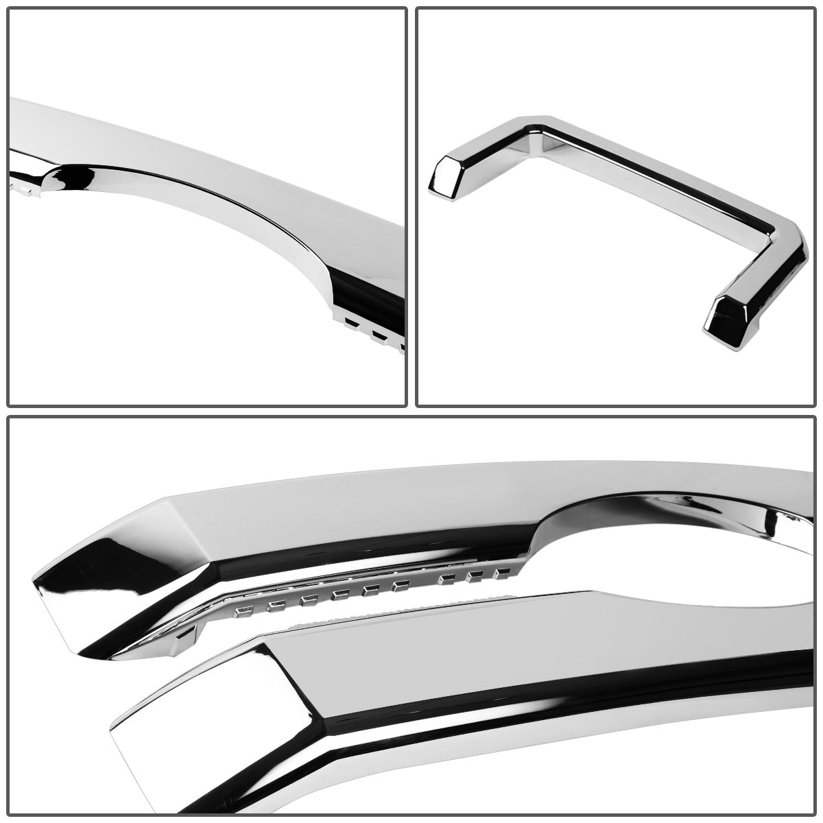 PARRILLA GRILLE OVERLAY - 11-16 FORD F-250, F-350 - FITS OVER FACTORY GRILLE WITHOUT VERTICAL BARS ONLY - CHROME
