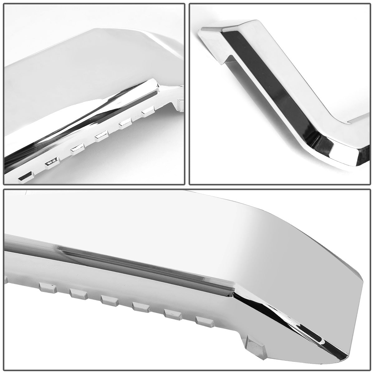 PARRILLA GRILLE OVERLAY - 11-16 FORD F-250, F-350 - FITS OVER FACTORY GRILLE WITHOUT VERTICAL BARS ONLY - CHROME