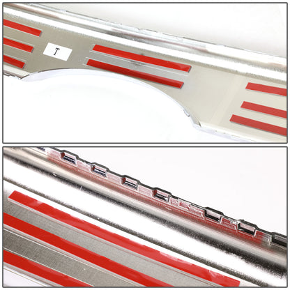 PARRILLA GRILLE OVERLAY - 11-16 FORD F-250, F-350 - FITS OVER FACTORY GRILLE WITHOUT VERTICAL BARS ONLY - CHROME