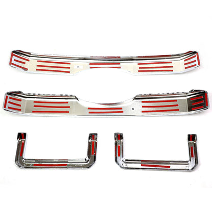 PARRILLA GRILLE OVERLAY - 11-16 FORD F-250, F-350 - FITS OVER FACTORY GRILLE WITHOUT VERTICAL BARS ONLY - CHROME