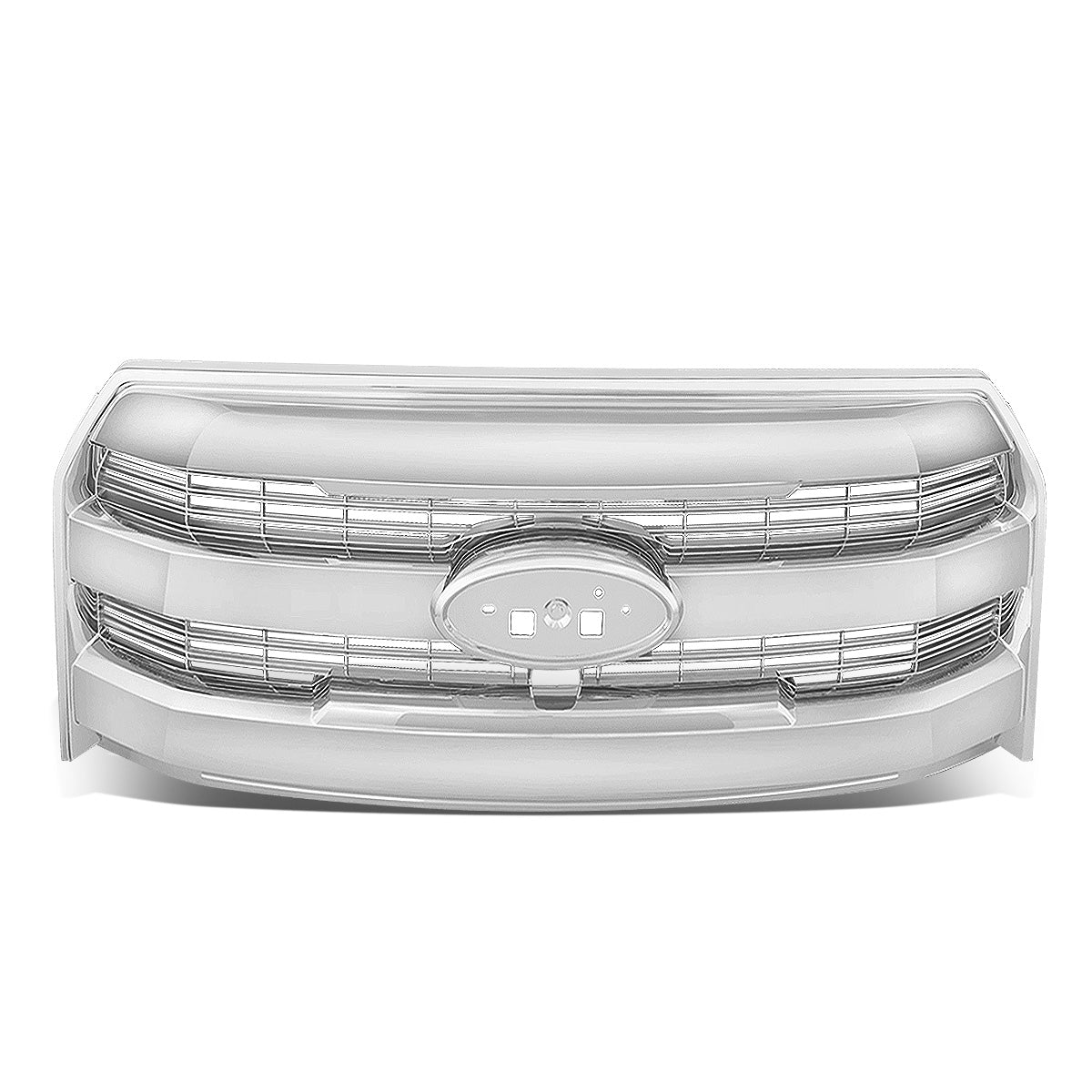 PARRILLA GRILLE - 15-17 FORD F-150 - 3-BAR STYLE - CHROME