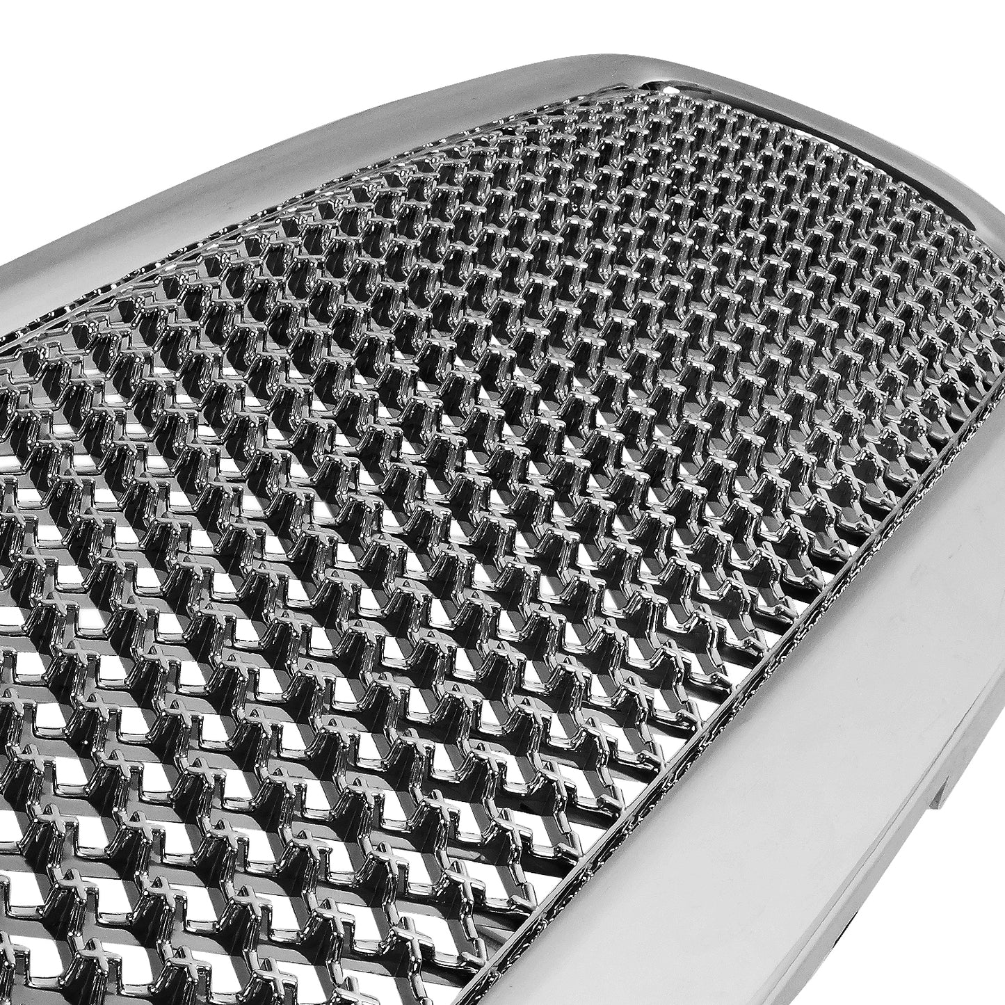 PARRILLA GRILLE - HONEYCOMB MESH STYLE - 97-04 DODGE DAKOTA / 98-03 DODGE DURANGO -CHROME