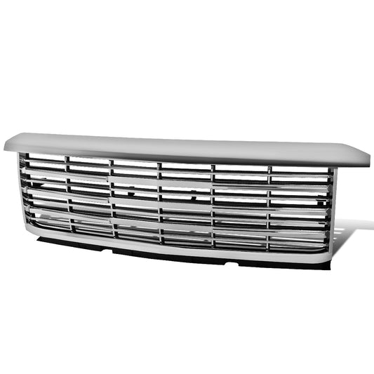 PARRILLA GRILLE - 14-15 CHEVY SILVERADO 1500 - HORIZONTAL MESH STYLE - FRONT UPPER - ABS - CHROME