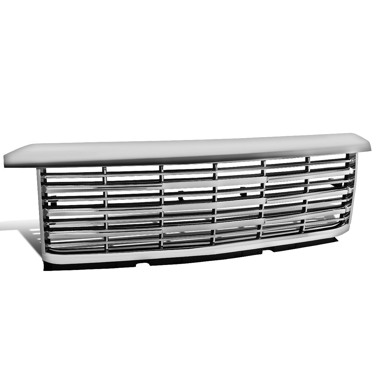 PARRILLA GRILLE - 14-15 CHEVY SILVERADO 1500 - HORIZONTAL MESH STYLE - FRONT UPPER - ABS - CHROME