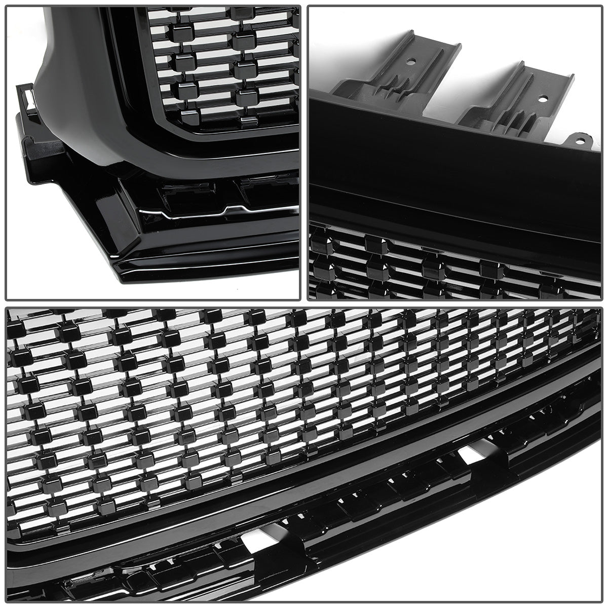 PARRILLA GRILLE - 16-17 GMC CANYON - DENALI STYLE - BLACK