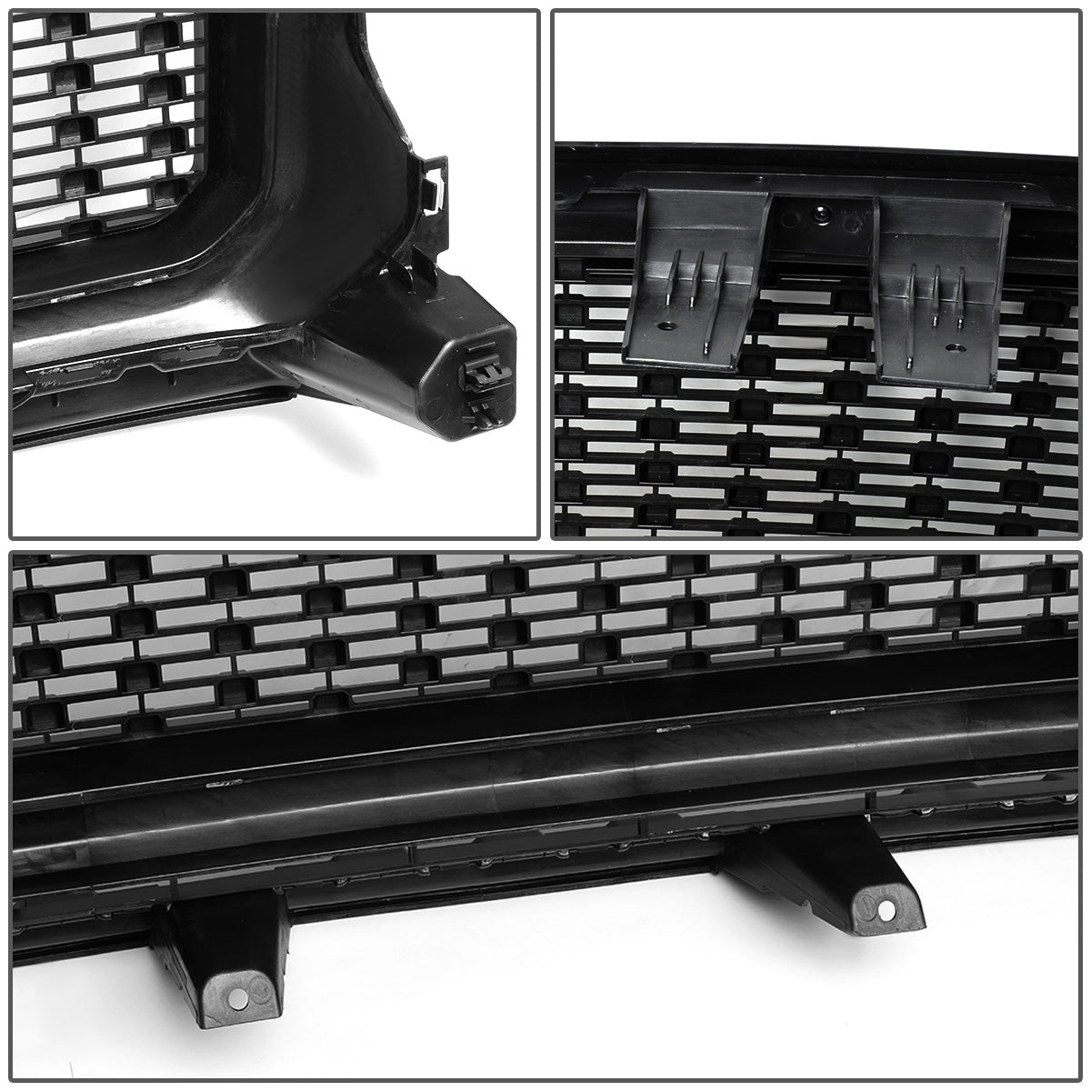 PARRILLA GRILLE - 16-17 GMC CANYON - DENALI STYLE - BLACK
