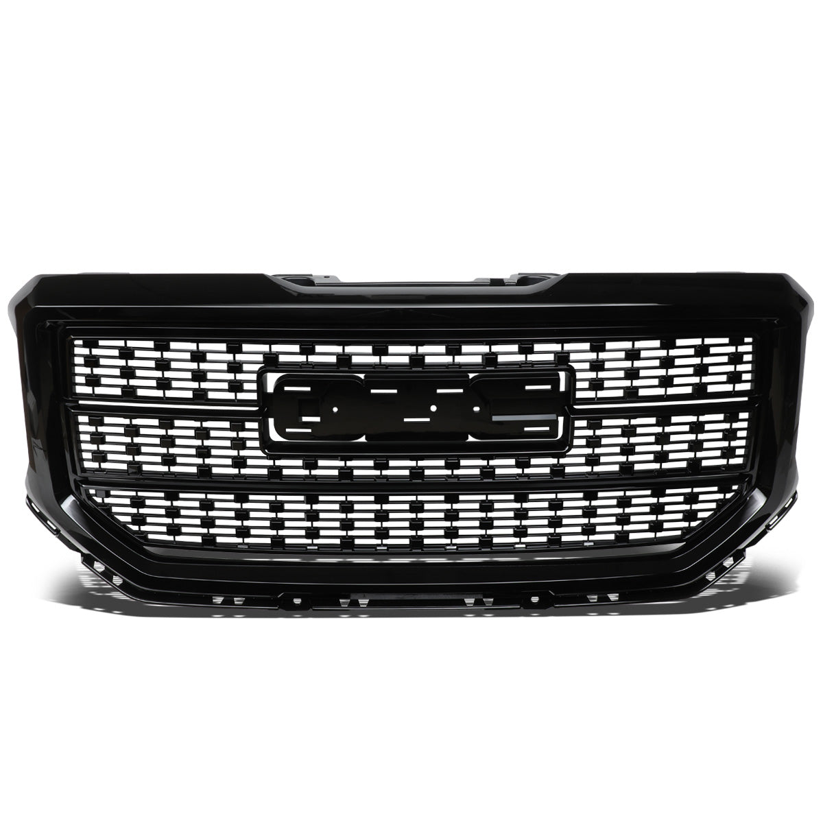 PARRILLA GRILLE - 16-18 GMC SIERRA 1500 - DENALI STYLE - BLACK