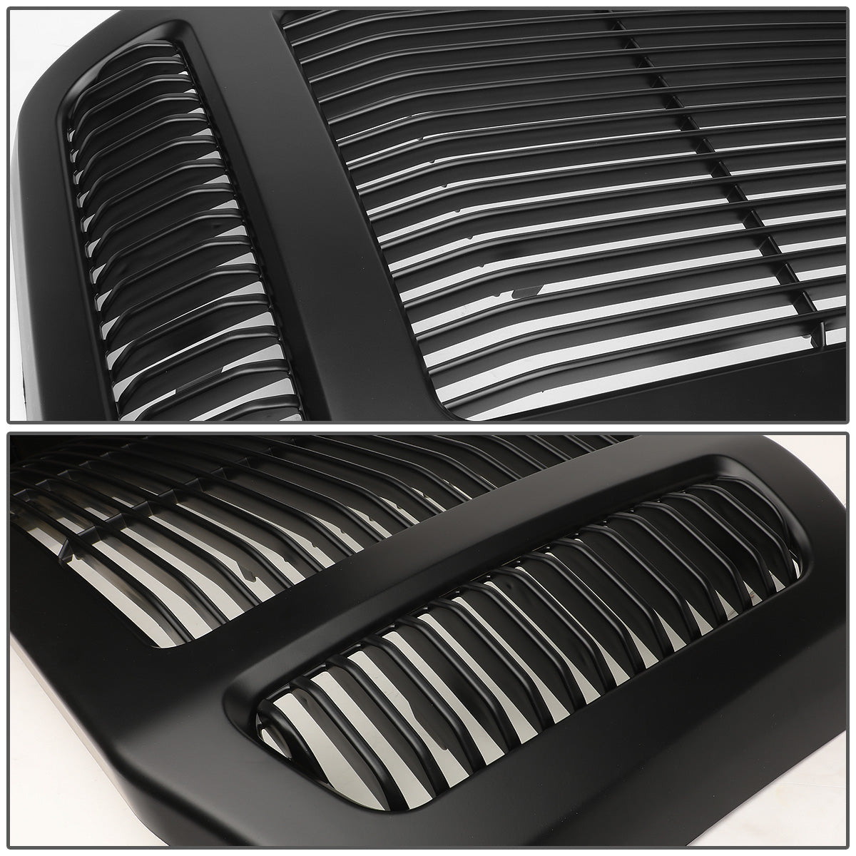 PARRILLA GRILLE - 05-07 FORD F-250, F-350, F-450, F-550 / 2005 FORD EXCURSION - VERTICAL FENCE STYLE - BLACK
