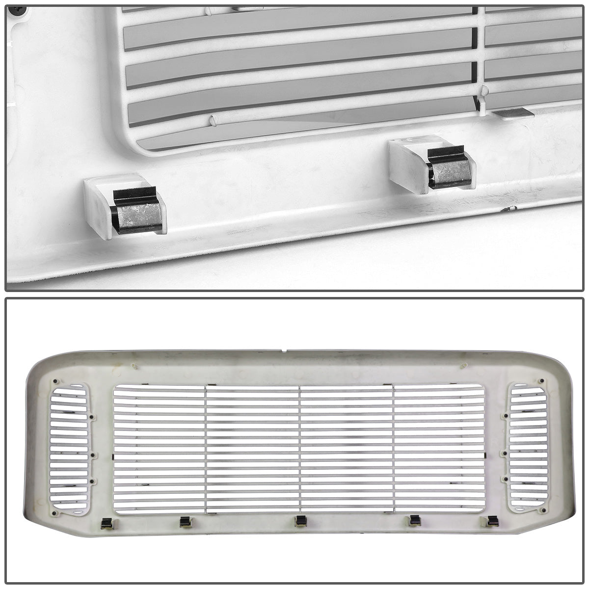 PARRILLA GRILLE - 05-07 FORD F-250, F-350, F-450, F-550 / 2005 FORD EXCURSION - VERTICAL FENCE STYLE - BLACK