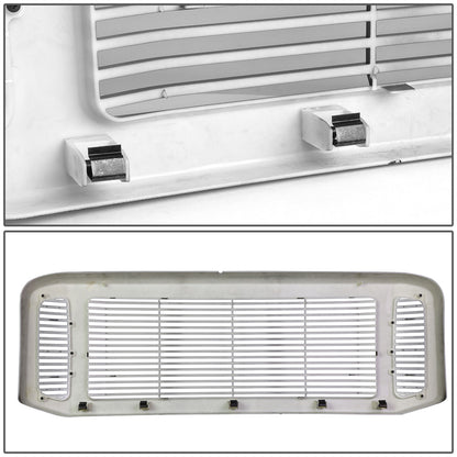 PARRILLA GRILLE - 05-07 FORD F-250, F-350, F-450, F-550 / 2005 FORD EXCURSION - VERTICAL FENCE STYLE - BLACK