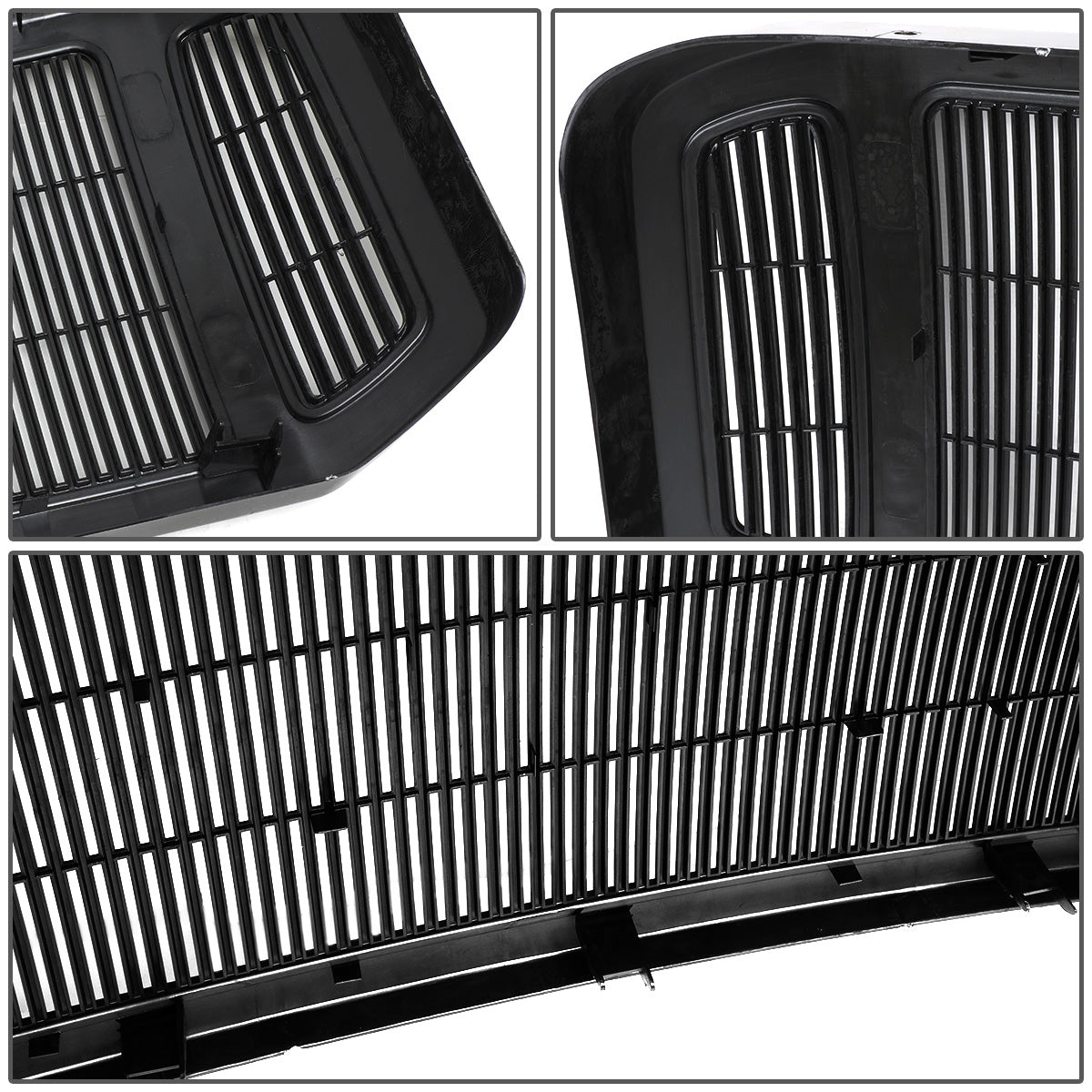 PARRILLA GRILLE - 05-07 FORD F-250 SD, F-350SD, F-450SD, F-550SD - BILLET STYLE - BLACK