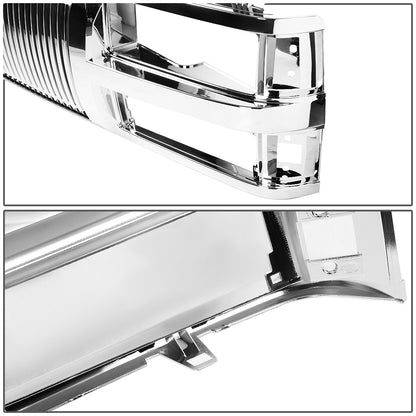 PARRILLA GRILLE - 94-98 CHEVY C1500, K1500 / 94-00 CHEVY C2500, C3500, K2500, K3500 / 94-99 CHEVY SUBURBAN C1500, C2500, K1500, K2500 / 94 CHEVY BLAZER / 95-99 CHEVY TAHOE / 2000 CHEVY TAHOE - VERTICAL FENCE STYLE - ABS - CHROME