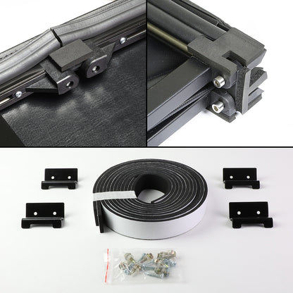 TAPA DE CAJA CAJUELA TONNEAU COVER - TRI-FOLD - 07-17 TOYOTA TUNDRA - 5.5' BED W / UTILITY TRACK