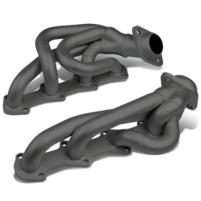 HEADERS BLACK - 04-08 FORD F-150 F150 XL/XLT/STX 4.6L V8 PICKUP