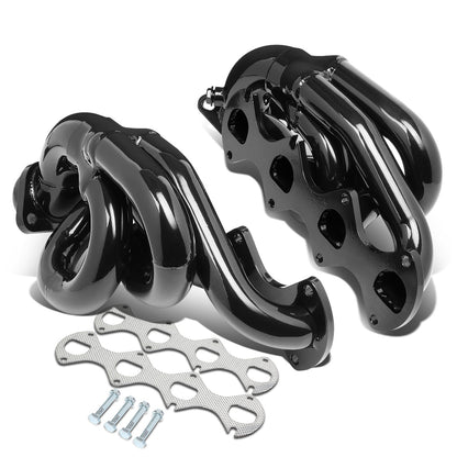 HEADERS BLACK - 05-10 MUSTANG GT/SHELBY 4.6L 281 V8 - SHORTY HEADERS