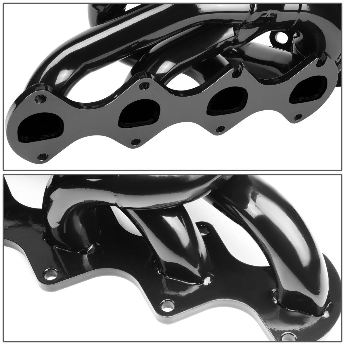 HEADERS BLACK - 05-10 MUSTANG GT/SHELBY 4.6L 281 V8 - SHORTY HEADERS