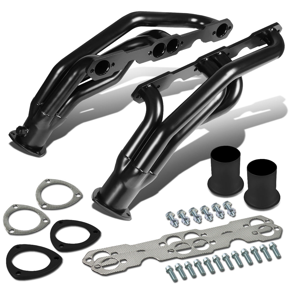 HEADERS BLACK - 88-97 CHEVY/GMC PICK-UP/SUBURBAN/YUKON 5.0L/5.7L
