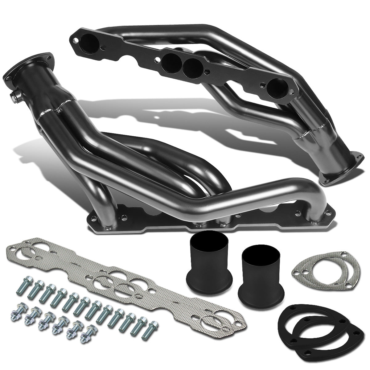 HEADERS BLACK - 88-97 CHEVY/GMC PICK-UP/SUBURBAN/YUKON 5.0L/5.7L