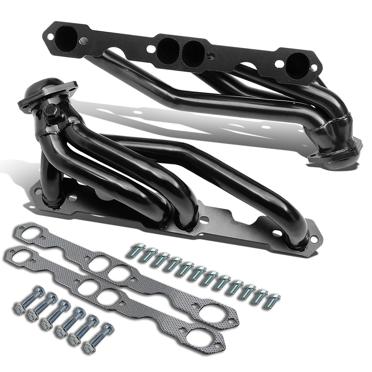 HEADERS BLACK - 88-97 CHEVY/GMC PICK-UP/SUBURBAN/YUKON 5.0/5.7 - TYPE-2