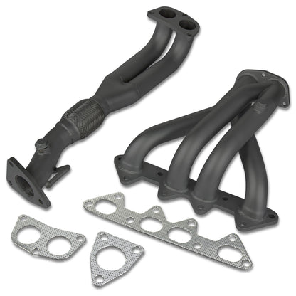 HEADERS BLACK - 98-02 HONDA ACCORD 2.3L F23 4CYL CG1 CG2