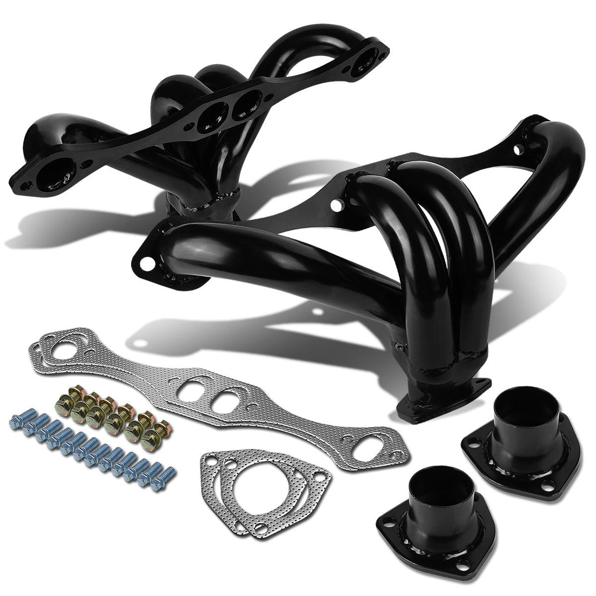 HEADERS BLACK - 70-96 CHEVY SMALL BLOCK HUGGER SBC 283/305/327/350/400