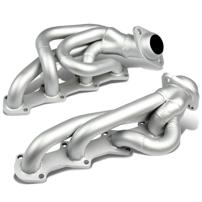 HEADERS SILVER - 04-08 FORD F-150 F150 XL/XLT/STX 4.6L V8 PICKUP