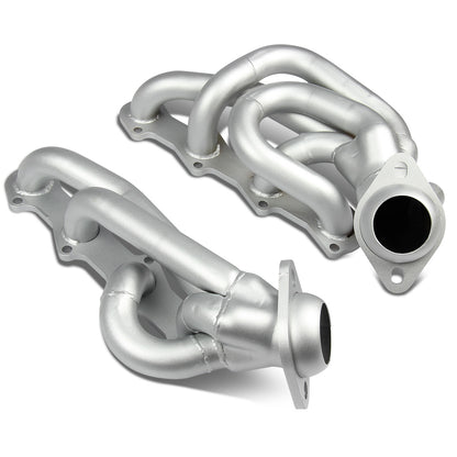 HEADERS SILVER - 04-08 FORD F-150 F150 XL/XLT/STX 4.6L V8 PICKUP