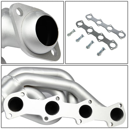 HEADERS SILVER - 04-08 FORD F-150 F150 XL/XLT/STX 4.6L V8 PICKUP