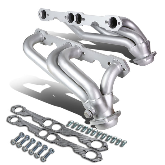 HEADERS SILVER - 88-97 CHEVY/GMC PICK-UP/SUBURBAN/YUKON 5.0/5.7 - TYPE-2