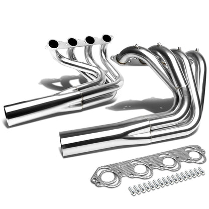 HEADERS STAINLESS STEEL - CHEVY BIG BLOCK V8 BBC FOR JET BOAT TOP MOUNT WITH WATER PORT