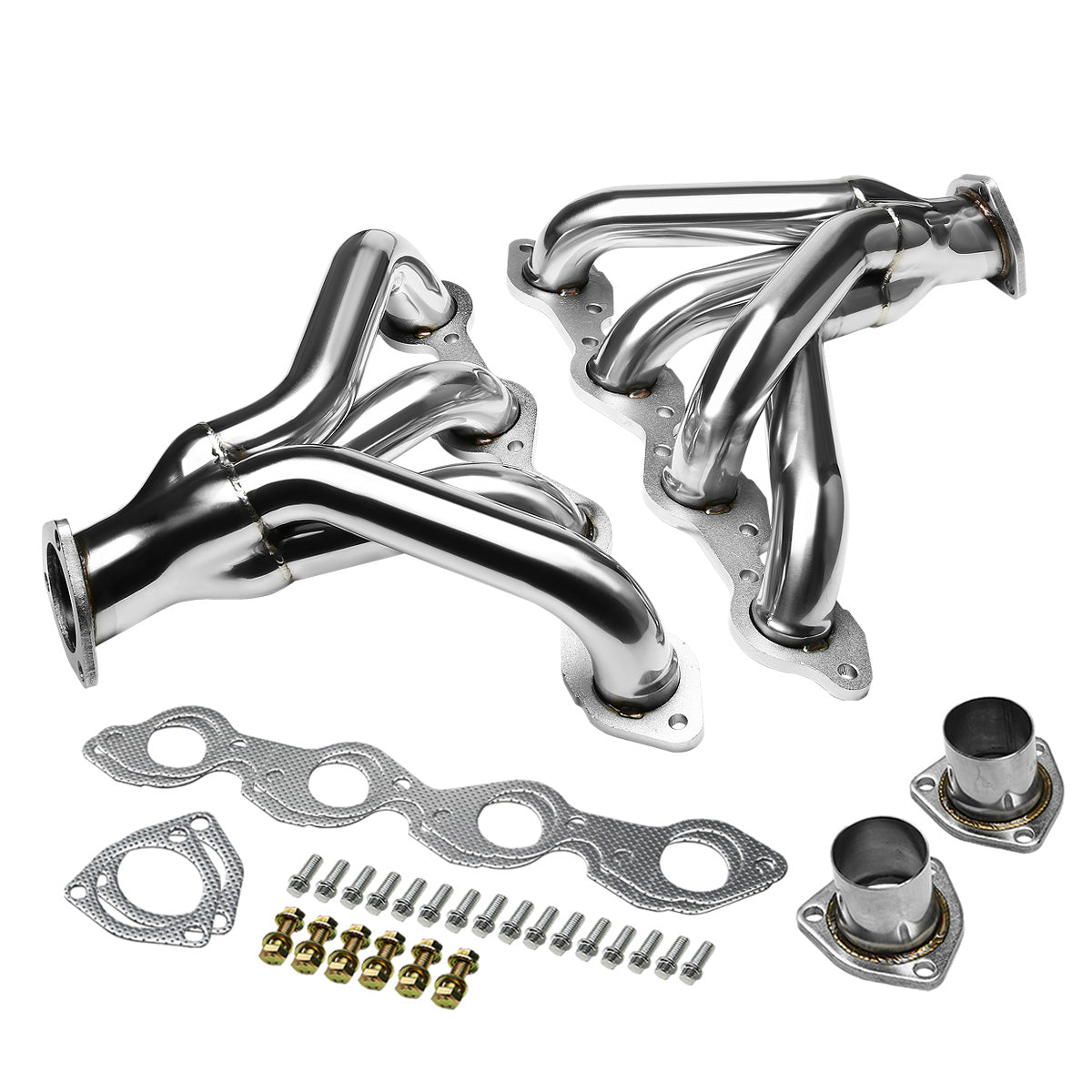 HEADERS STAINLESS STEEL - 23-49 CHEVY BIG BLOCK HUGGER V8 396 / 402 / 427 / 454 RWD