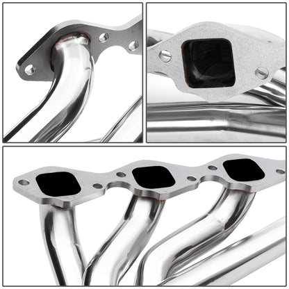 HEADERS STAINLESS STEEL - CHEVY 396 502 454 V8 - GM A BODY BIG BLOCK SHORTY / SQUAR FLANGE