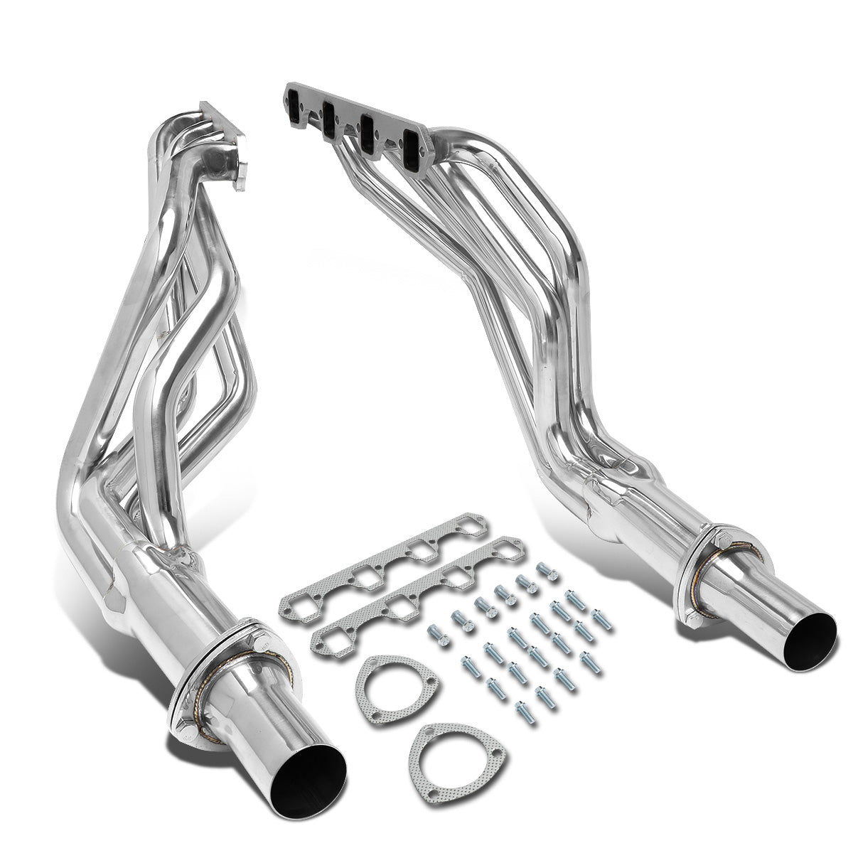 HEADERS STAINLESS STEEL - FORD SMALL BLOCK RAW  LONG TUBE