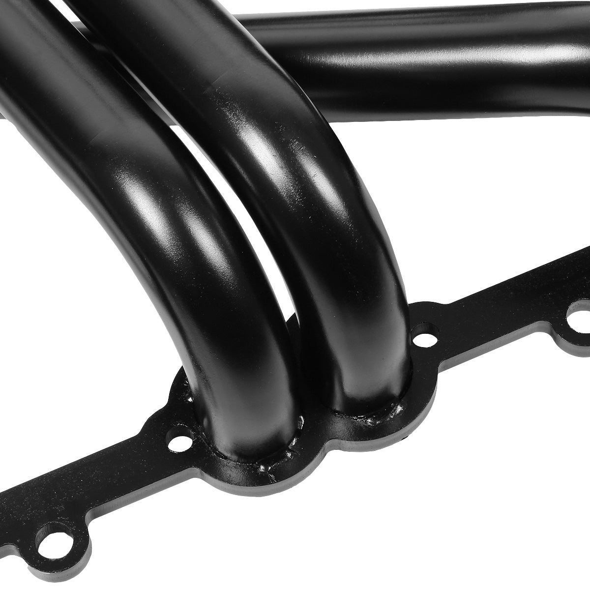 HEADERS STAINLESS STEEL - LONG TUBE CHEVY SMALL BLOCK V8 302/327/350 - BLACK CERAMIC COATING
