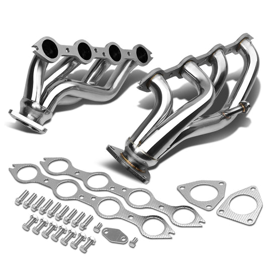 HEADERS STAINLESS STEEL - 99-06 SUBURBAN / SILVERADO / YUKON / SIERRA / ESCALADE / TAHOE - SHORTY STYLE