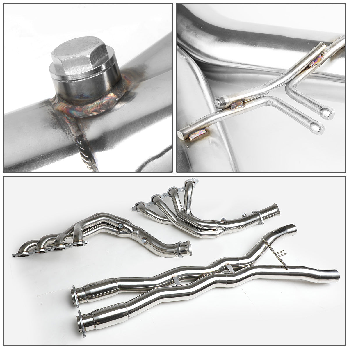 HEADERS STAINLESS STEEL - 2014+ CHEVY CORVETTE C7 LT1 + X-/ Y-PIPE