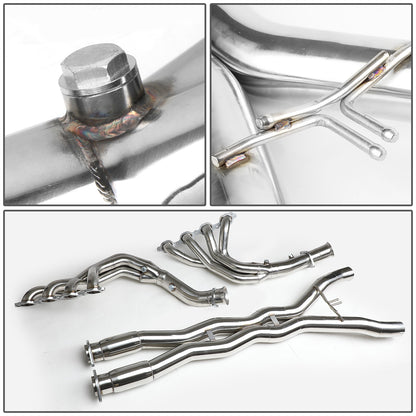 HEADERS STAINLESS STEEL - 2014+ CHEVY CORVETTE C7 LT1 + X-/ Y-PIPE