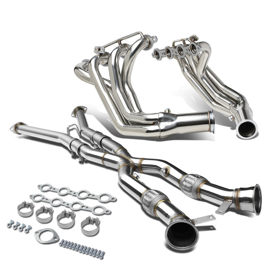 HEADERS STAINLESS STEEL - 97-04 CHEVY CORVETTE LT + X-PIPE