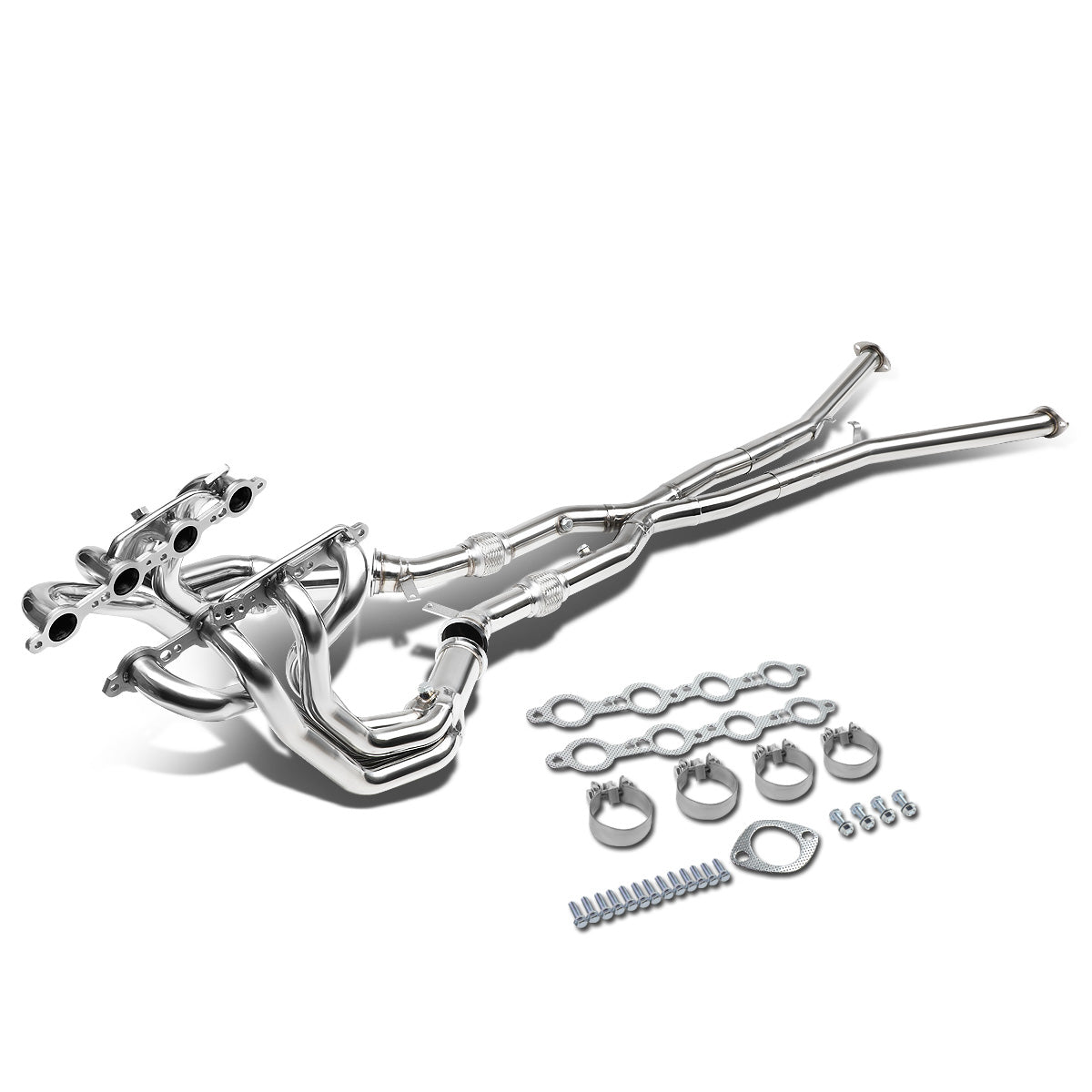 HEADERS STAINLESS STEEL - 97-04 CHEVY CORVETTE LT + X-PIPE