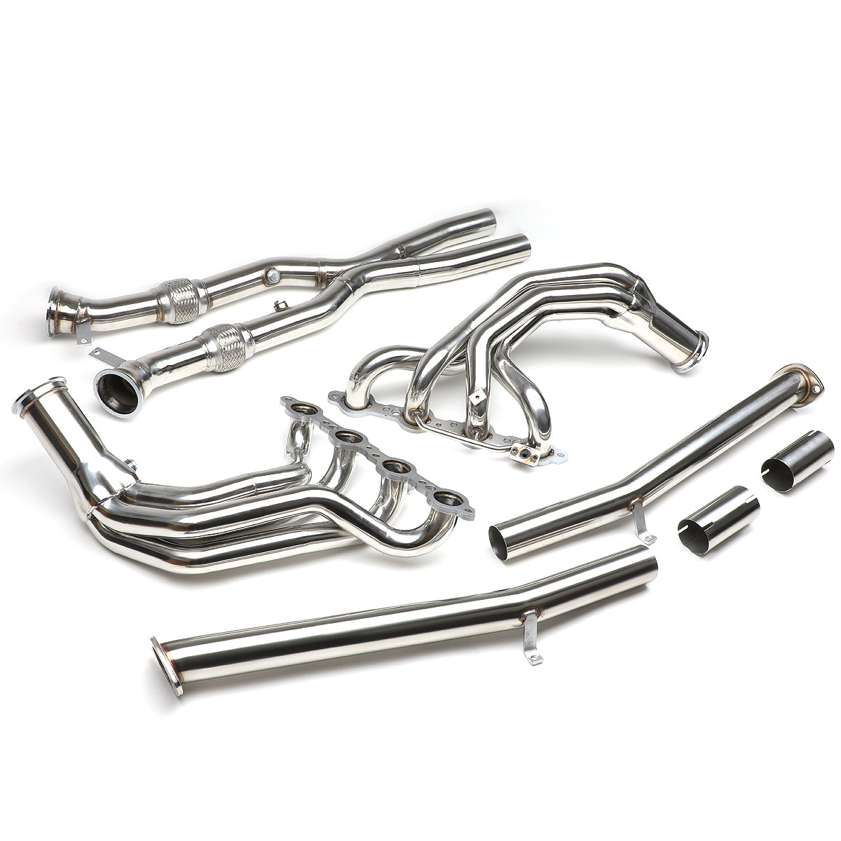 HEADERS STAINLESS STEEL - 97-04 CHEVY CORVETTE LT + X-PIPE