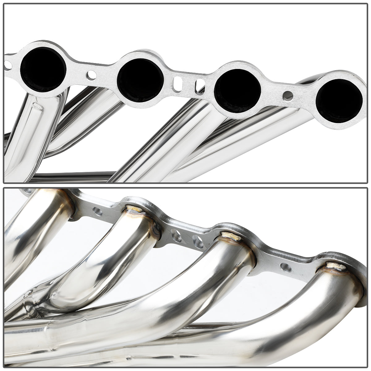 HEADERS STAINLESS STEEL - 07-13 CHEVY SILVERADO/ GMC SIERRA 1500/2500HD/3500HD 4.8/5.3/6.0/6.2L + Y-PIPE