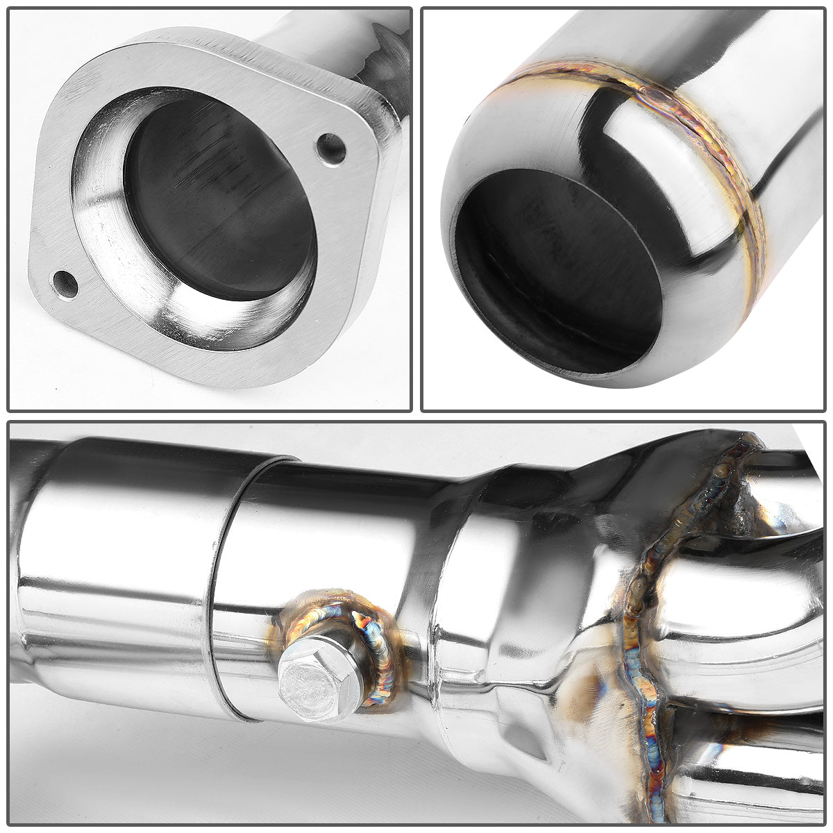 HEADERS STAINLESS STEEL - 07-13 CHEVY SILVERADO/ GMC SIERRA 1500/2500HD/3500HD 4.8/5.3/6.0/6.2L + Y-PIPE
