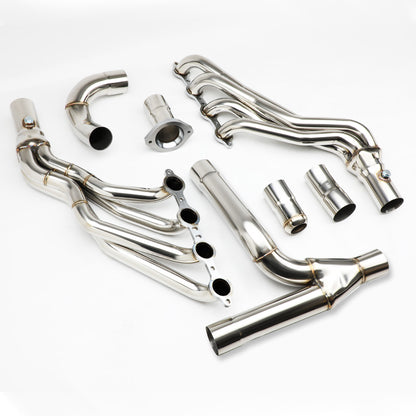 HEADERS STAINLESS STEEL - 07-13 CHEVY SILVERADO/ GMC SIERRA 1500/2500HD/3500HD 4.8/5.3/6.0/6.2L + Y-PIPE