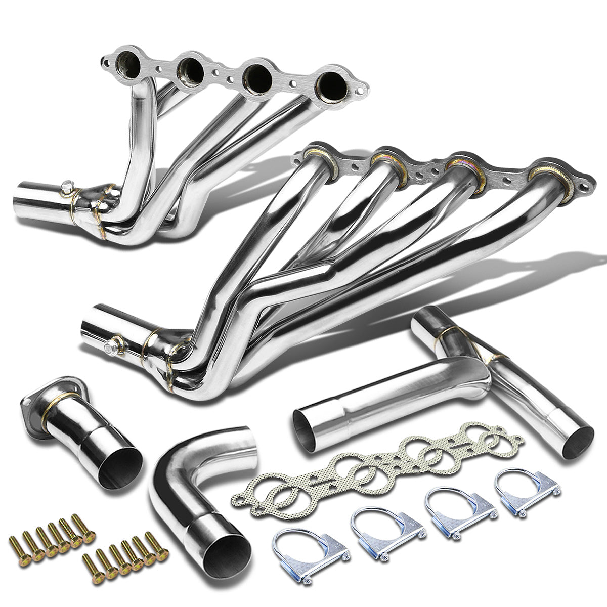 HEADERS STAINLESS STEEL - 99-06 CHEVY SILVERADO / YUKON +Y-PIPE - VERSION 2